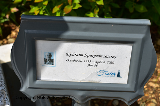 Ephraim Spurgeon Sacrey