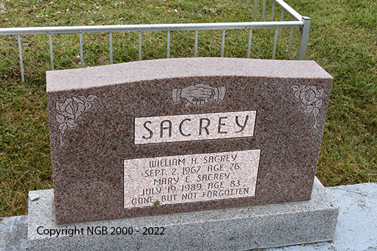 William H. & Mary E. Sacrey