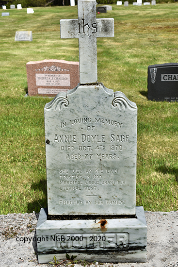 Annie Doyle Sage