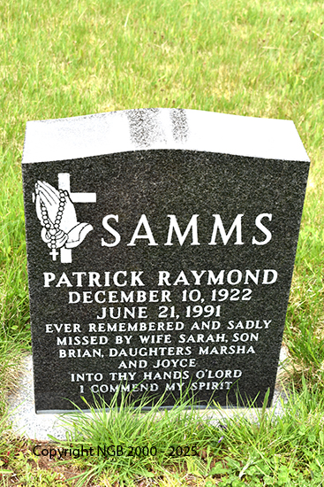 Patrick Raymond Samms