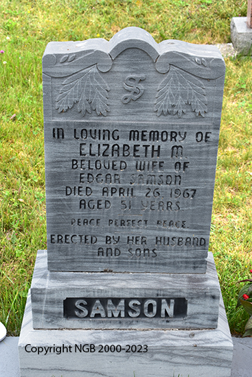 Edgar & Elizabeth Samson