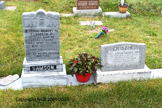 Edgar & Elizabeth Samson