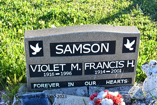 Francis H. & Violet M. Samson