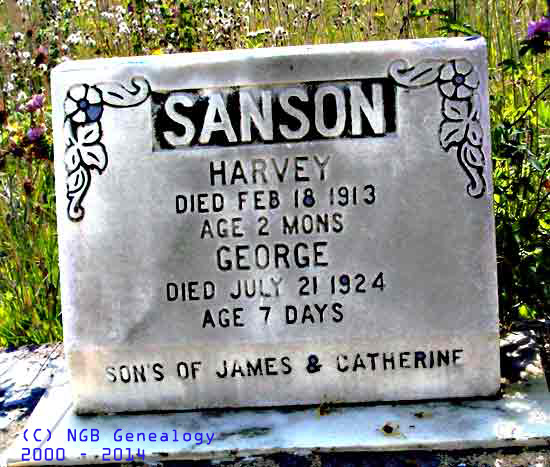 George and Haarvey Sanson