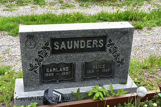 Garland & Alice Saunders