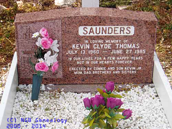 Kevin Clyde Thomas Saunders