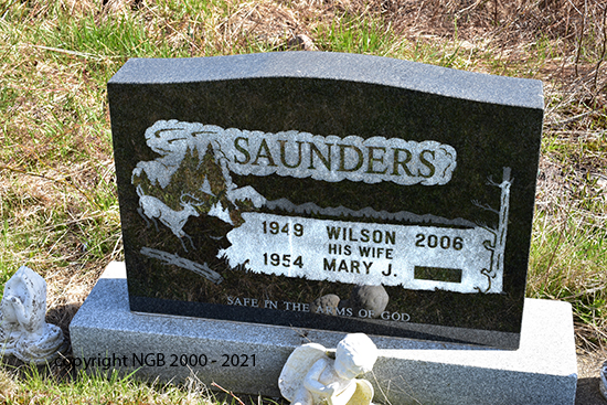 Wilson & Mary J. Saunders