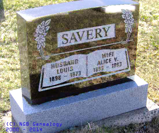 Louis and Alice Savery