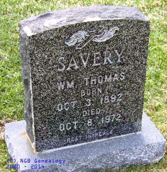 Wm Thomas Savery