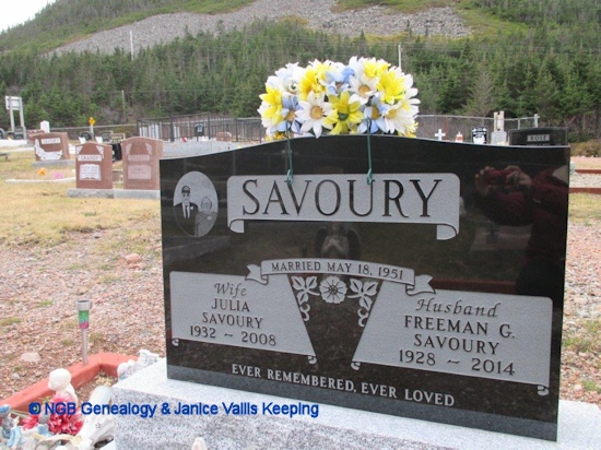 Julia & Freeman G. Savoury