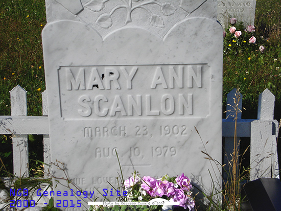 Mary Ann Scanlon