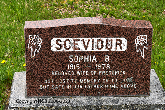 Frederick T. & Sophia B. Sceviour