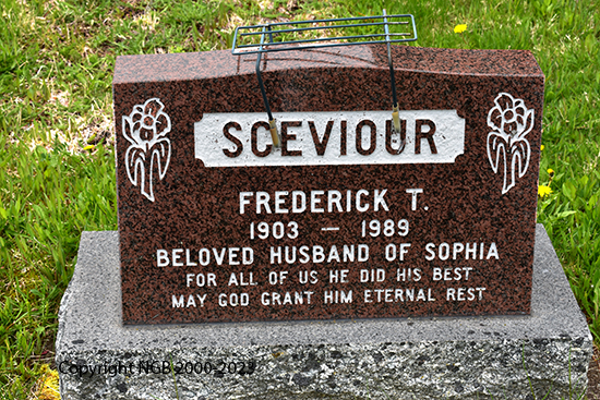 Frederick T. & Sophia B. Sceviour
