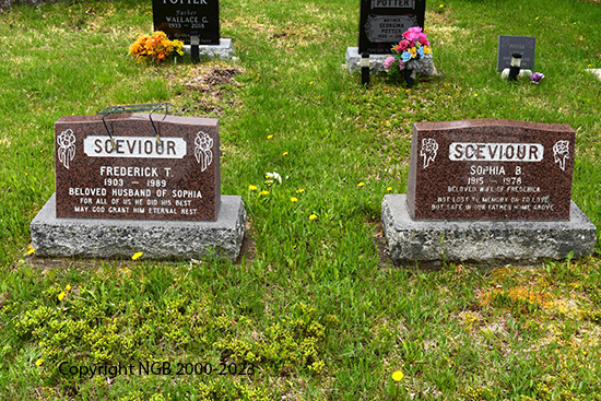 Frederick T. & Sophia B. Sceviour