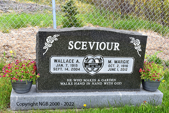 Wallace A. & M. Margie Sceviour