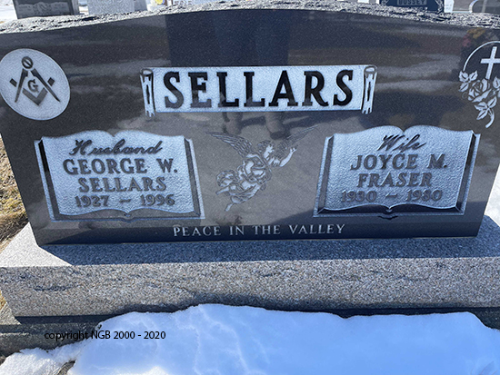 George W. & Joyce M. Sellers