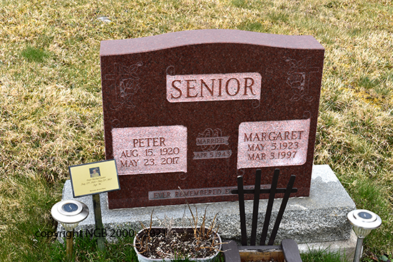 Peter & Margaret Senior