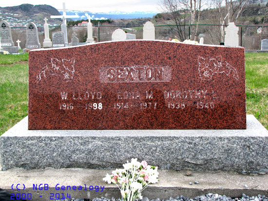 W. Lloyd, Enoa M. and Dorothy L. Sexton