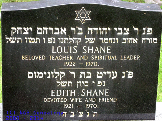 Louis & Edith Shane