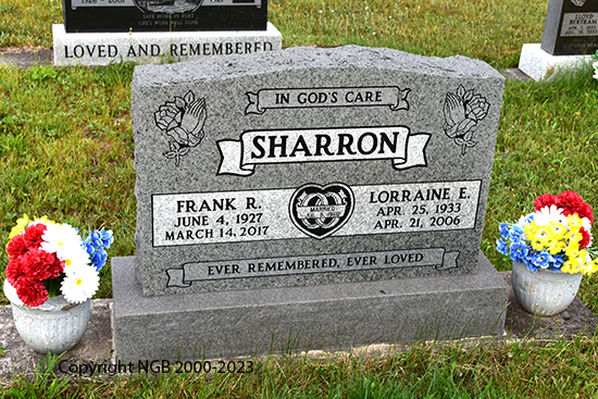 Frank R. & Lorraine E. Sharron