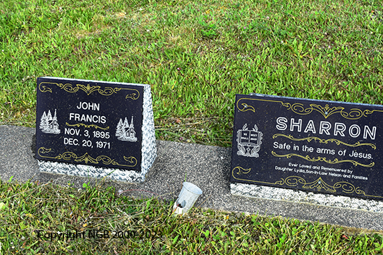 John Francis & Bessie Sarah Sharron
