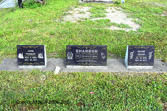 John Francis & Bessie Sarah Sharron
