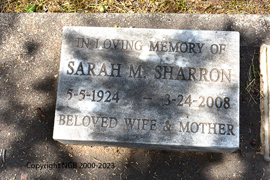Sarah, Wm, Gerald, & Barbara Ann Sharron