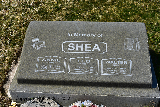 Leo, Annie & Walter Shea