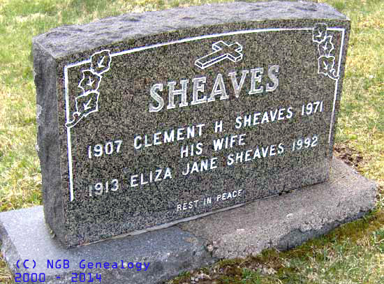 Clement and Eliza Sheaves