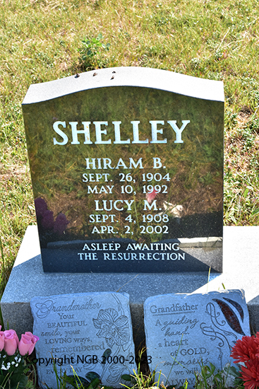 Hiram B. & Lucy M. Shelley