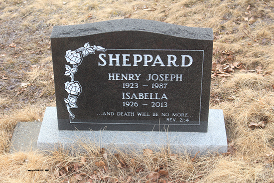 Henry Joseph & Isabella Sheppard