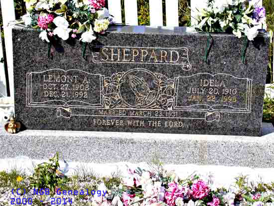 Lemont A. and Idela SHEPPARD