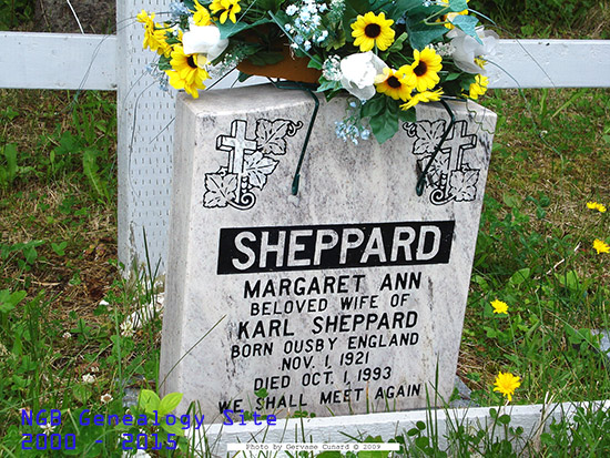 Margaret Ann Sheppard