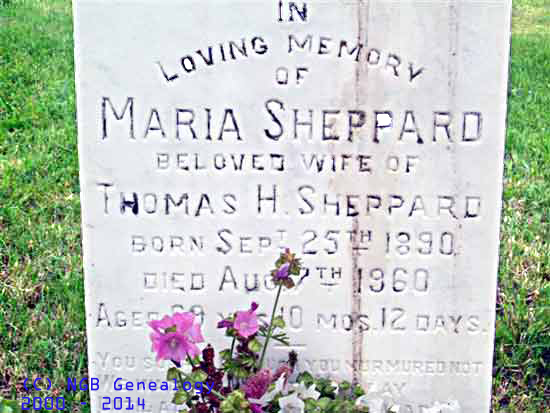 Maria Sheppard