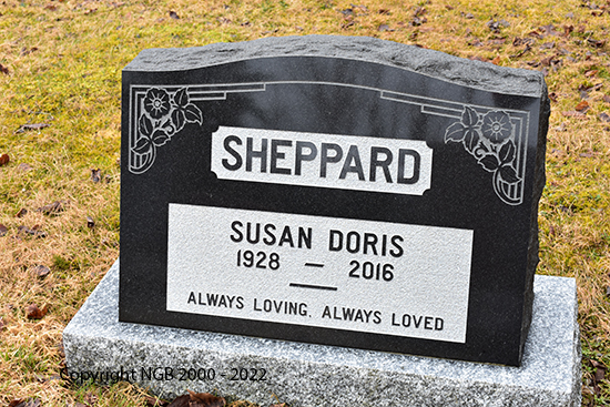 Susan Doris Sheppard