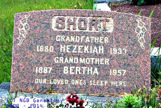 Hezekiah and Bertha Short