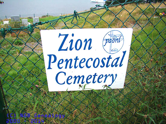 Cemetery Sign