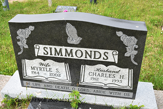 Charles H. & Myrtle S. Simmonds