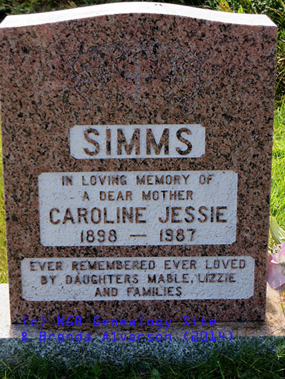 Caroline Jessie Simms