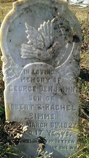 George Benjamin simms