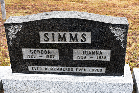 Gordon & Joanna Simms