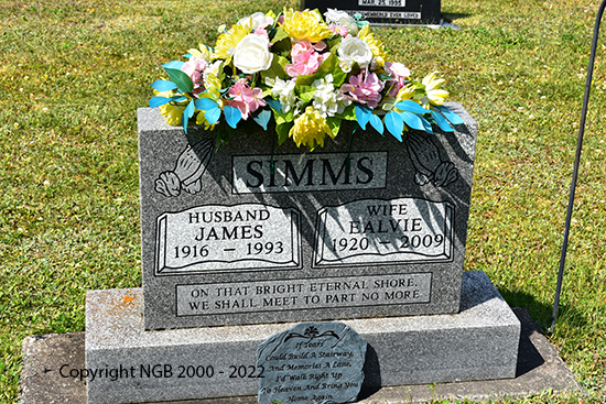 James & Ealvie Simms