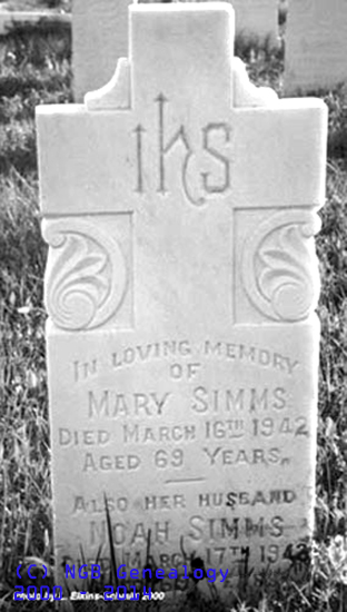 Noah and Mary Simms