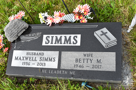 Maxwell & Betty M. Simms