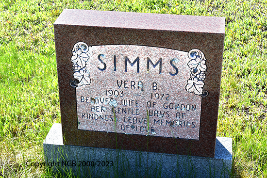 Vera B. Simms