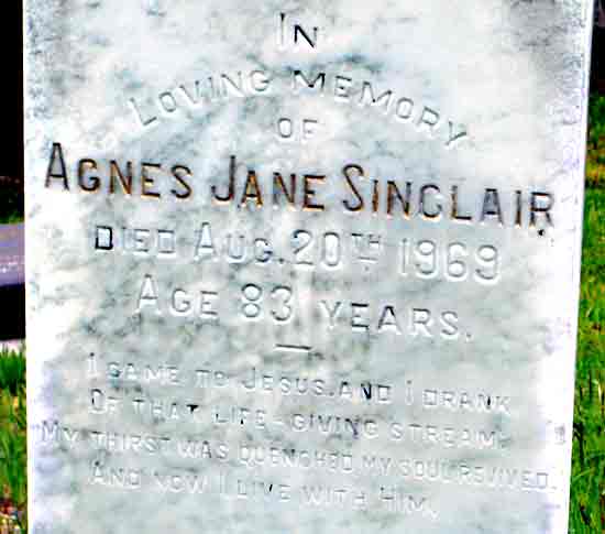 Agnes Sinclair