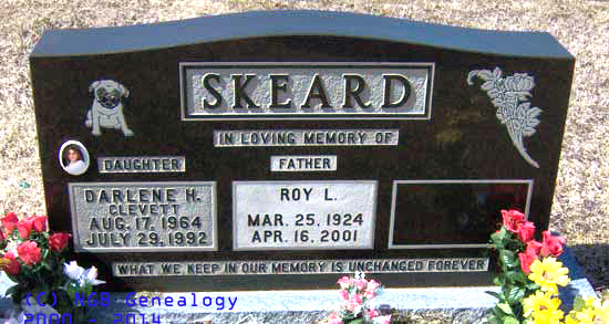 Darlene Clevett and Roy Skeard