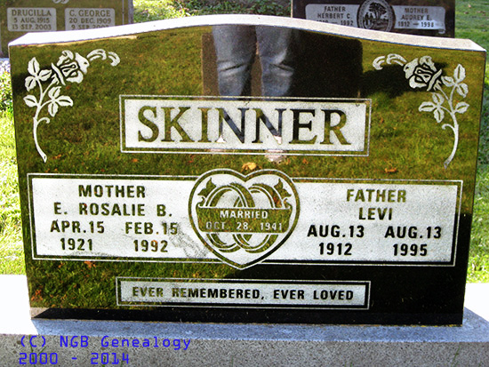 E. Rosalie B. & Levi Skinner