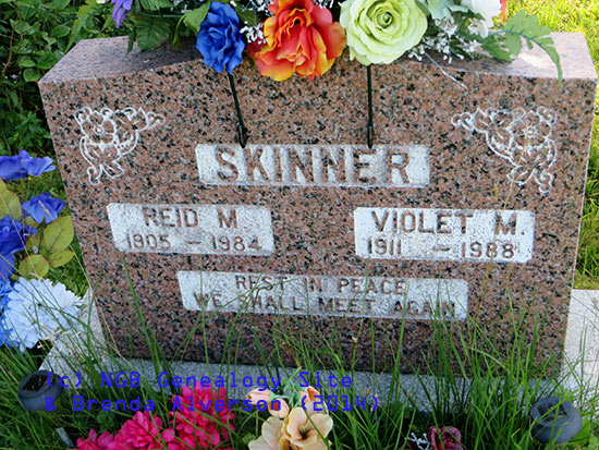 Reid M. & Violet M. Skinner