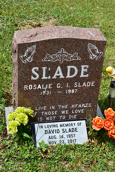 David & Rosalie G. I. Slade